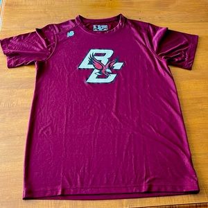 Mens large New Balance Boston College t-shirt in wicking material